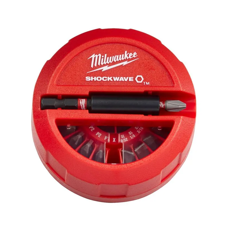 Milwaukee SHOCKWAVE™ Bit Puck Set 15-tlg. Letzte Chance