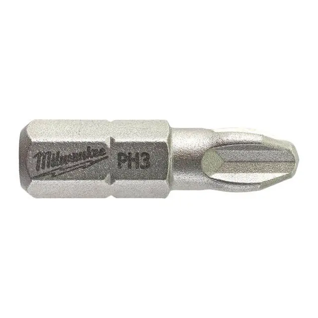 Milwaukee Schrauberbits PH 25 Stück Größe: PH 3 Zertifiziert