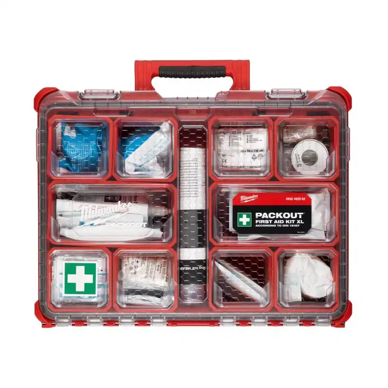 Preis Gesenkt Milwaukee PACKOUT™ Erste-Hilfe-Kit XL, DIN 13157