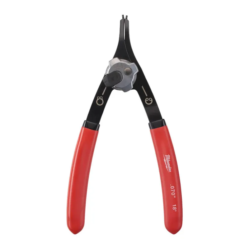 Zertifiziert Milwaukee Sicherungsringzange 1,8 mm Spitze für Gr. A2/J2