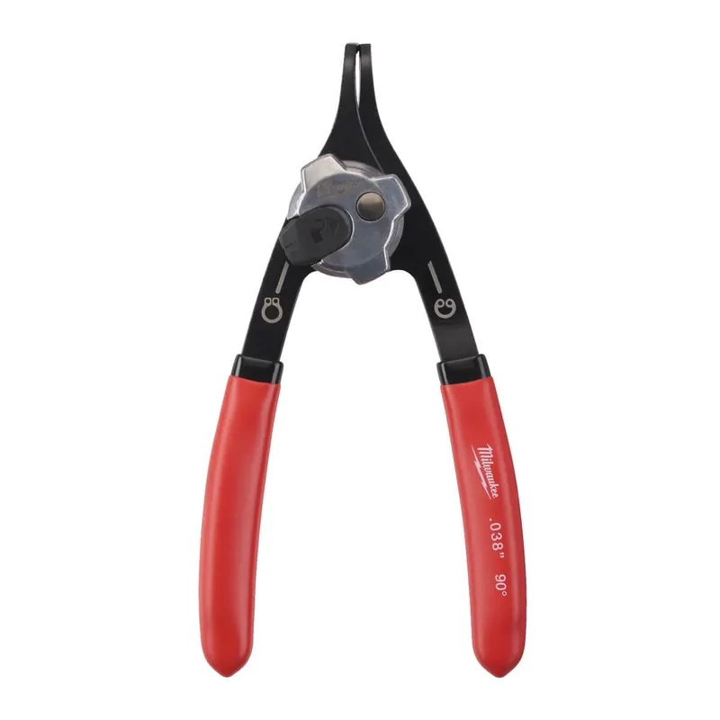 Saisonangebot Milwaukee Sicherungsringzange, 0,9 mm Spitze Ausführung: 90° gekröpft
