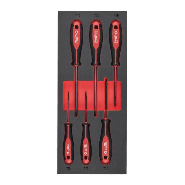Milwaukee Tri-Lobe Schraubendreher Einlagen Torx 6-teilig Top-Preis