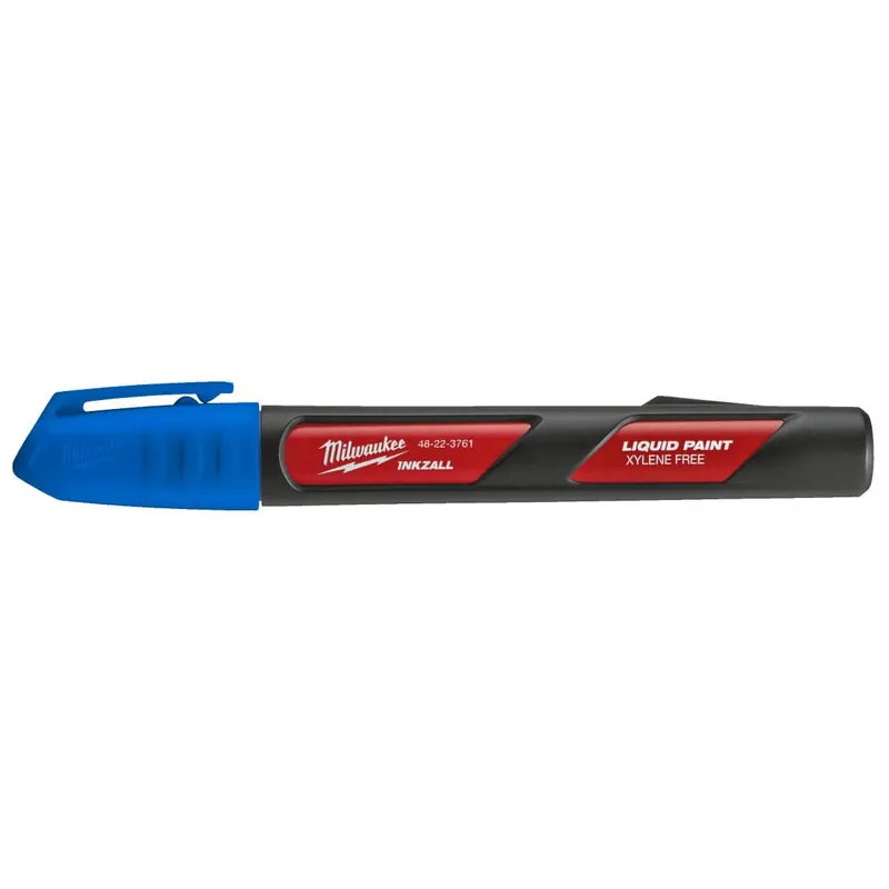 Milwaukee INKZALL Lackmarker, permanent Farbe: blau Schneller Versand