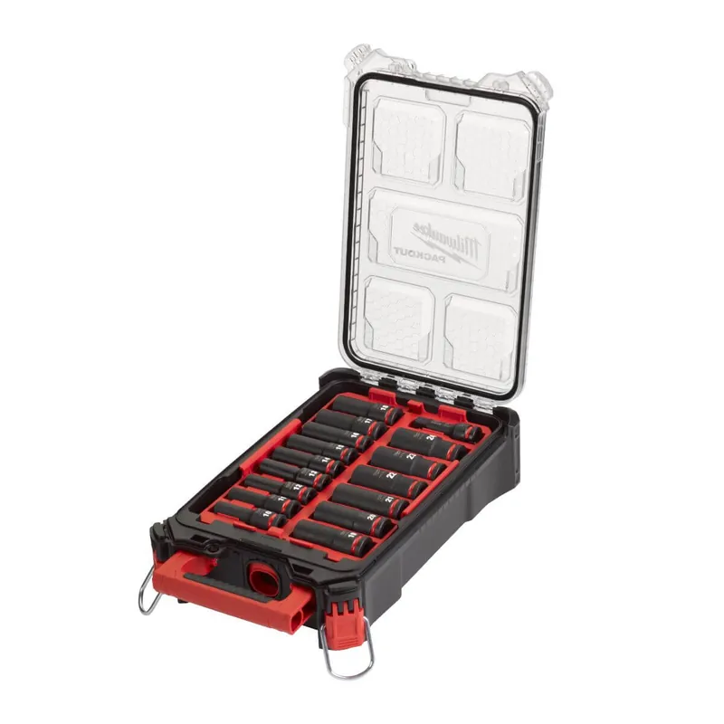 Milwaukee SHOCKWAVE™ Schlagnuss-Set 1/2 Zoll lang 16-teilig Wochenendangebot