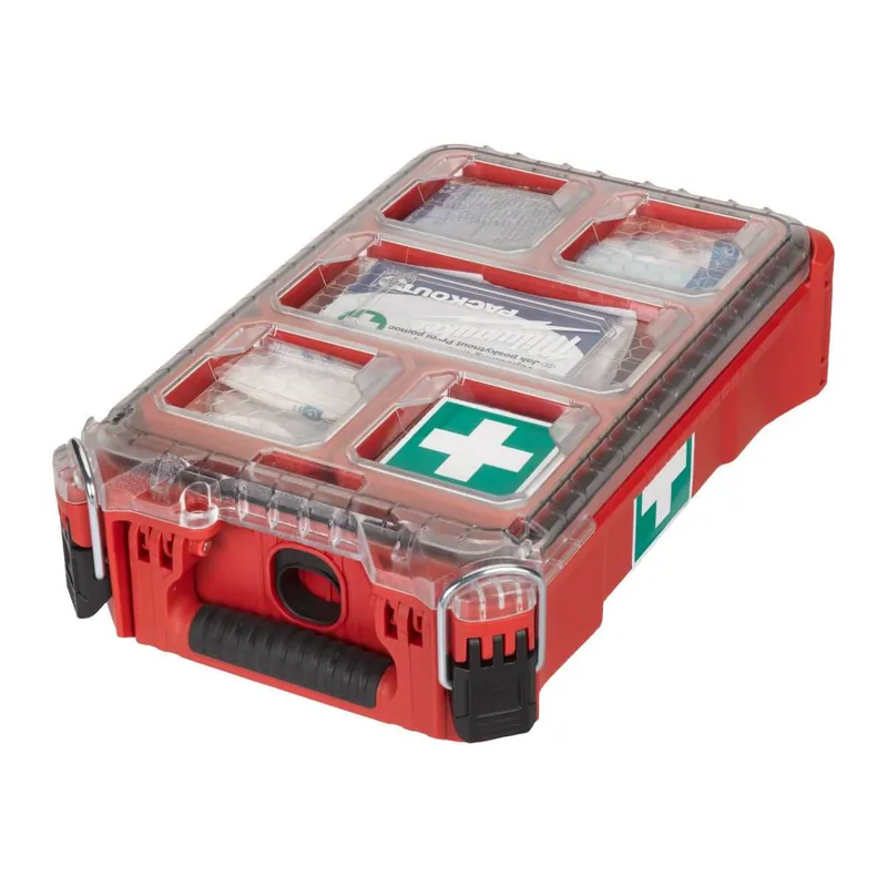 Kracherpreis Milwaukee PACKOUT™ Erste-Hilfe-Kit im Compact Organiser DIN 13157