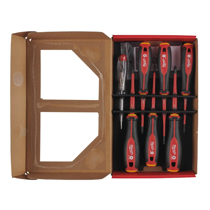 Finale Aktion Milwaukee Tri-Lobe Schrauberdreher-Set 7-teilig