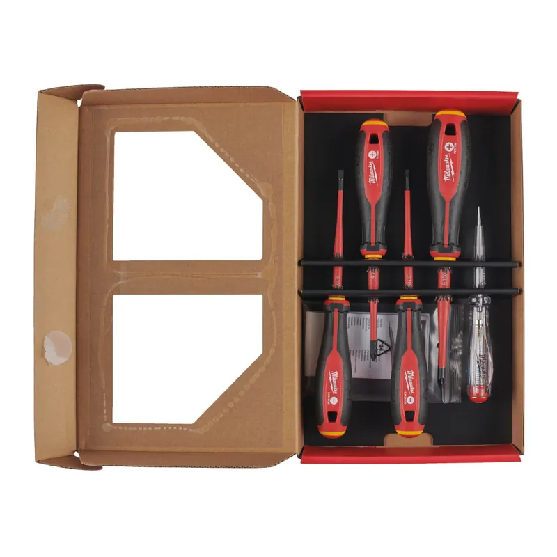 Milwaukee Tri-Lobe Schrauberdreher-Set 5-teilig Versand Am Gleichen Tag