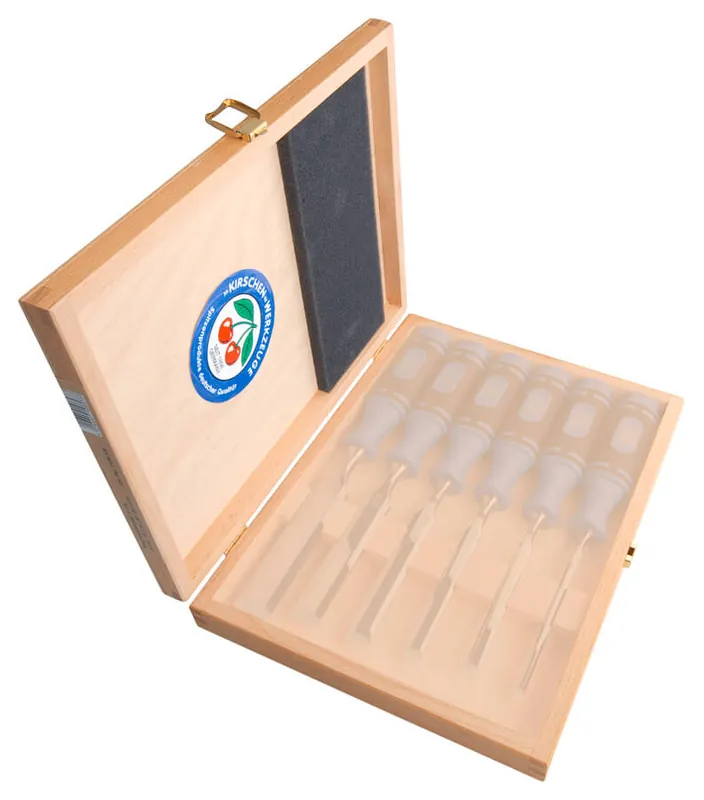 Markenware Kirschen Holzkasten leer für 1108000