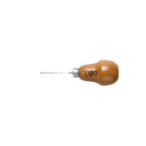 Günstig Kirschen Zierschnitzeisen 1,0 mm, gebogenes Hohleisen, Stich 6, 125 mm