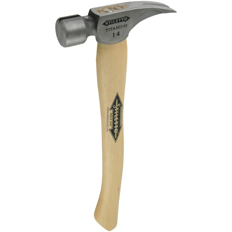 Bestpreis Milwaukee Titanhammer Ti14MC-H16 glatt, mit Hickorystiel Stiletto, 406 mm