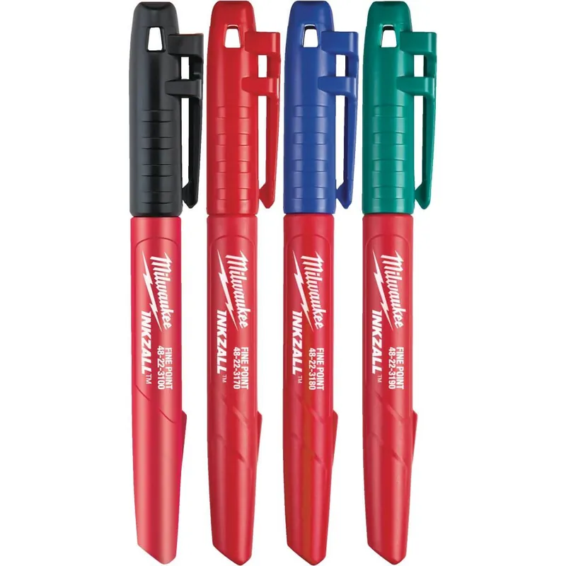 Milwaukee INKZALL Permanentmarker Set 4-teilig Top-Preis