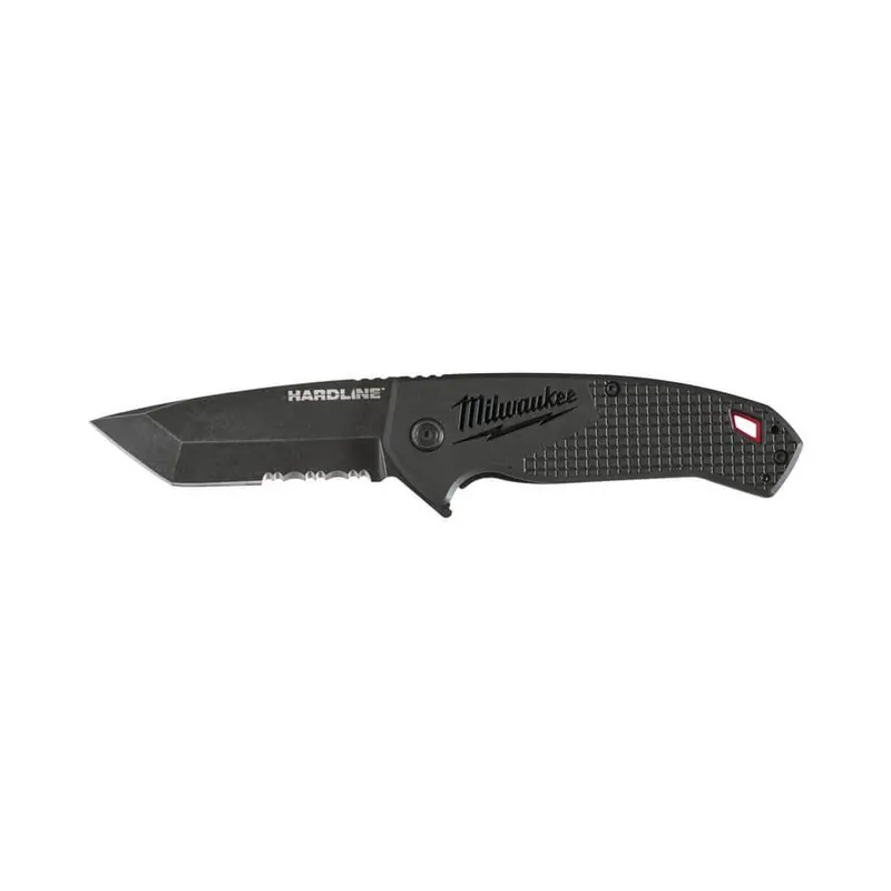 Sonderaktion Milwaukee HARDLINE Premium-Klappmesser mit partiellem Wellenschliff