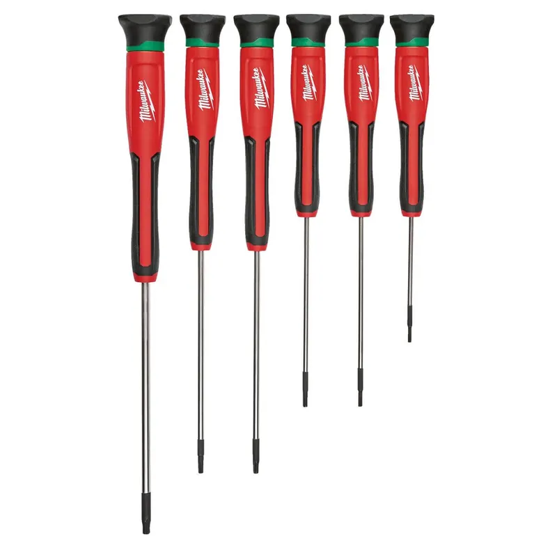 Sonderaktion Milwaukee Feinschraubendreher-Set Torx 6-teilig