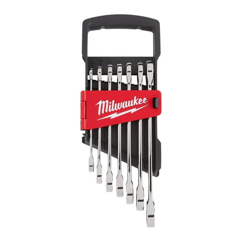 Nur Für Kurze Zeit Milwaukee MAX BITE™ Ratschen-Ringmaulschlüsselsatz 7-teilig metrisch