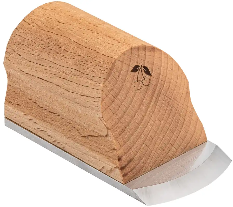 Top-Seller Kirschen Handhobel Flatfix, runde Schneide