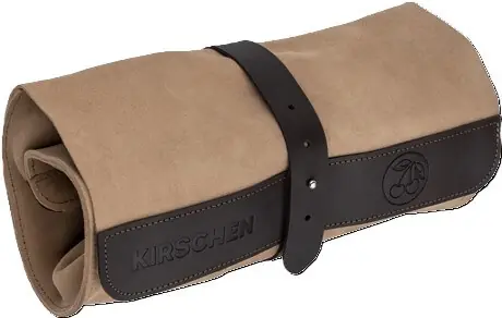 Kirschen Velourslederrolltasche, leer, 12 Fächer, BildhauerBildhauer, 12 Fächer Finale Aktion