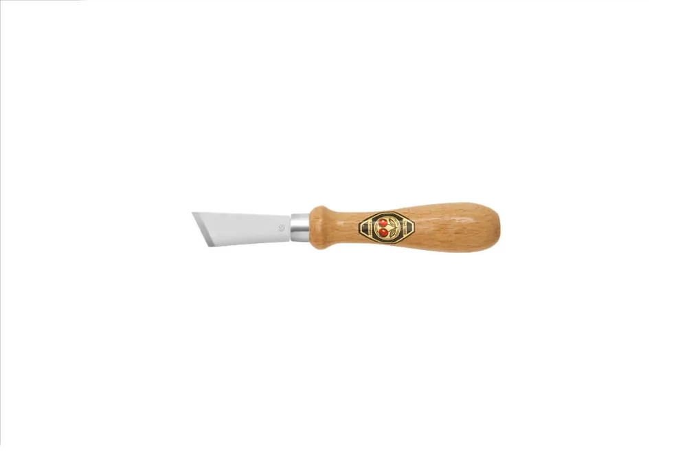 Kirschen Kerbschnitzmesser mit langer, breiter Klinge, schräge Schneide Sale