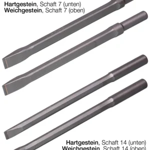 J. König Druckluft-Schrifteisen REXID Weichgestein, 7 Schneidenbreite: 6 x 6 mm Neue Ware