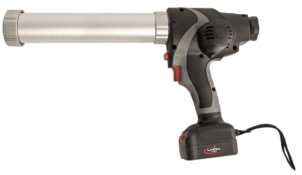 Aktuell soraton Akku-Kartuschenpresse PowerMax® HPS-4T 14,4 V / 2 Ah Li-Ion, 400 ml