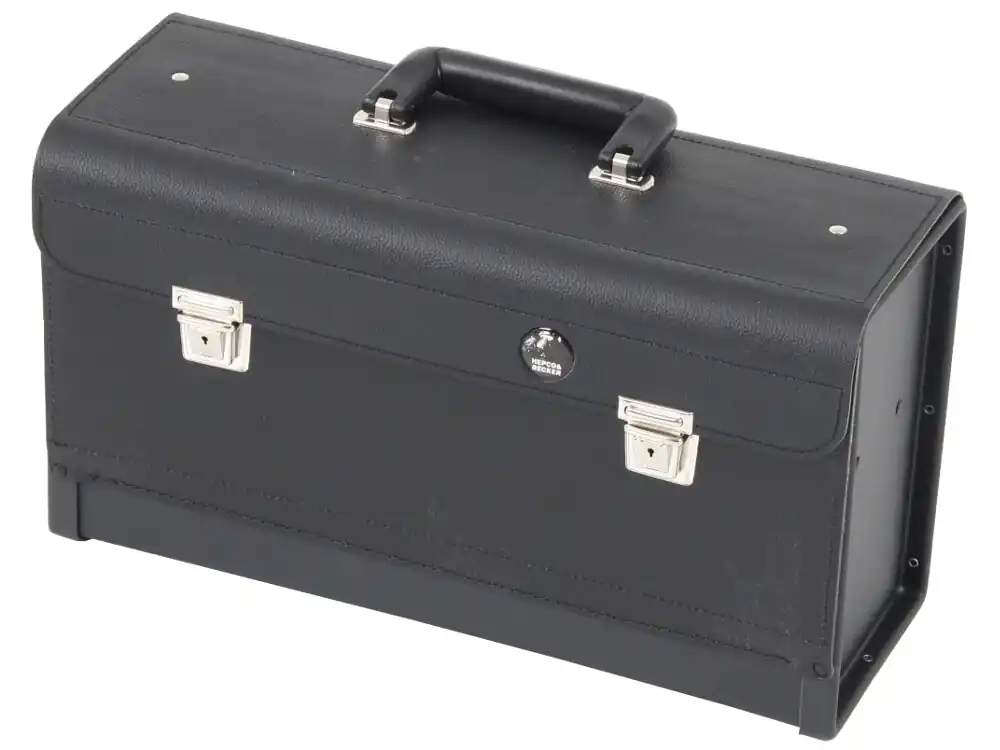 HEPCO & BECKER Werkzeugtasche FAVORIT Rindleder, ABS Seitenwände, 420 x 150 x 250 mm Preisknaller