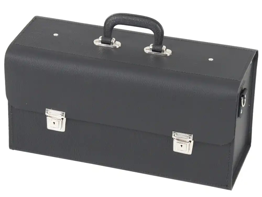 HEPCO & BECKER Werkzeugtasche FAVORIT Rindleder feststehende Wände, 430 x 170 x 210 mm Highlight