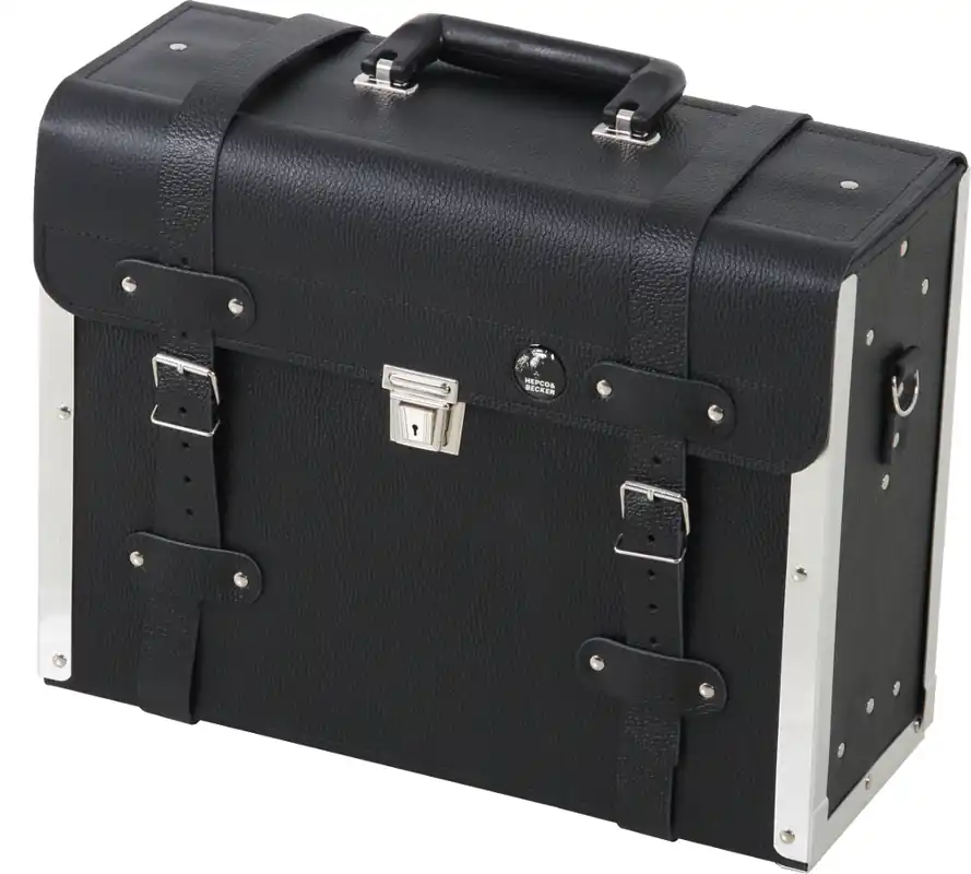 Zertifiziert HEPCO & BECKER Werkzeugtasche FAVORIT Rindleder 420 x 170 x 320 mm
