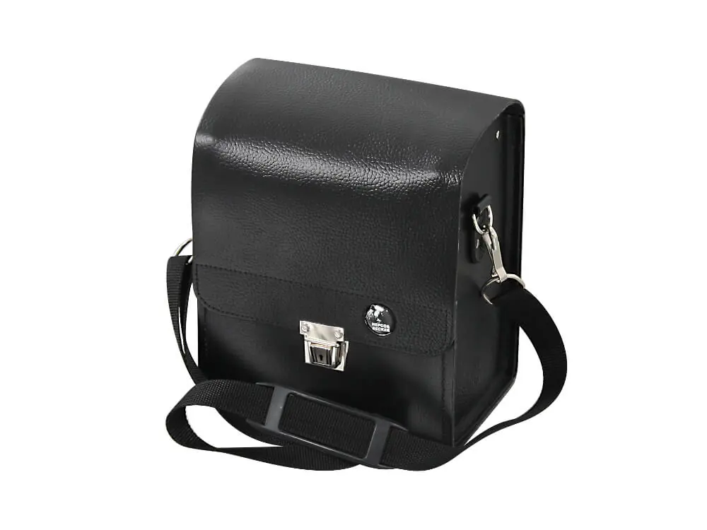 Geprüft HEPCO & BECKER Werkzeugtasche FAVORIT Rindleder feststehende Wände, 210 x 140 x 280 mm