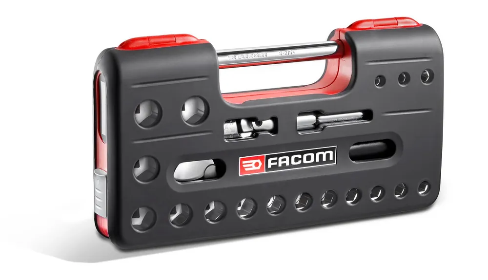 FACOM Steckschlüssel-Set 1/2 Zoll D-Box, 21-tlg mit 6-Kant Schlüsseln Bestseller