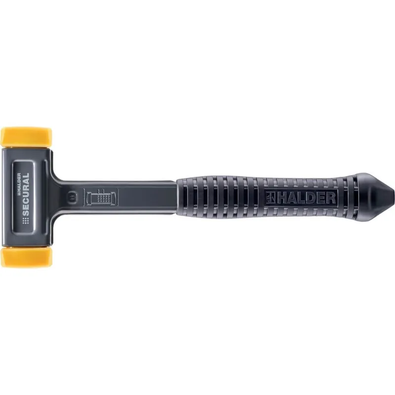 HALDER Secural-plus Schonhammer Polyurethan, 30 x 40 mmmit speziellem Griffende Neue Ware