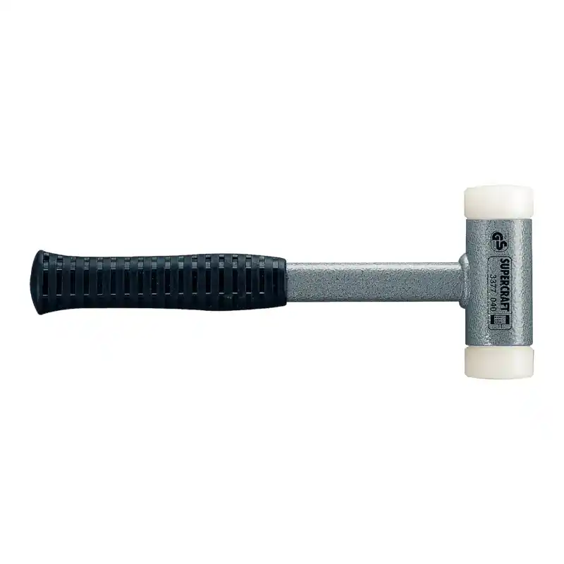 HALDER Supercraft-Schonhammer Nylon, Stahlrohrstiel Durchmesser: 70 mm Wochenendangebot