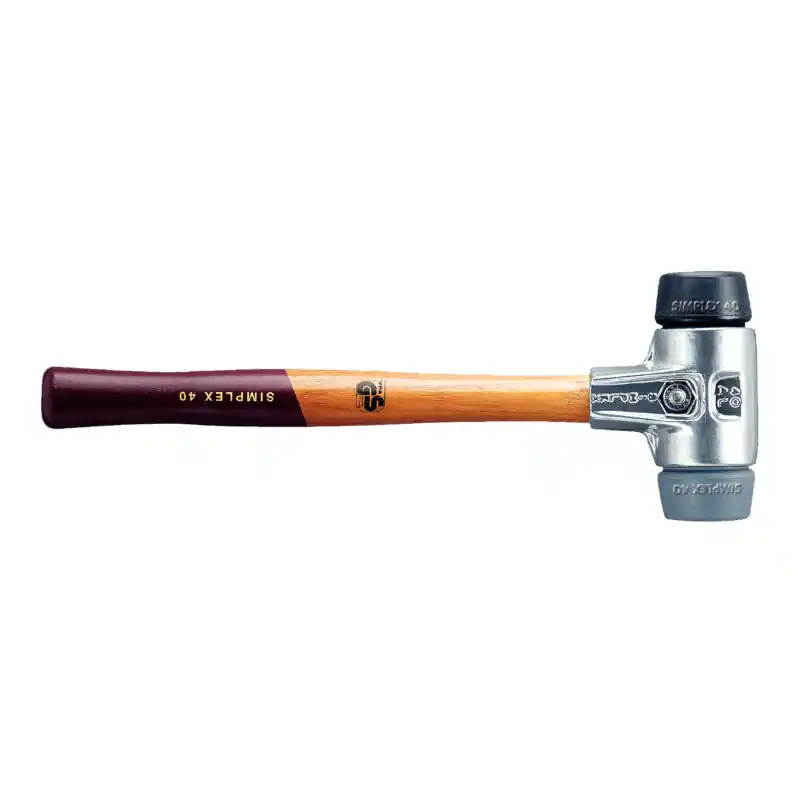 Neu Im Sortiment HALDER Simplex-Schonhammer Gummi / TPE-mid, Alugehäuse Durchmesser: 60 mm