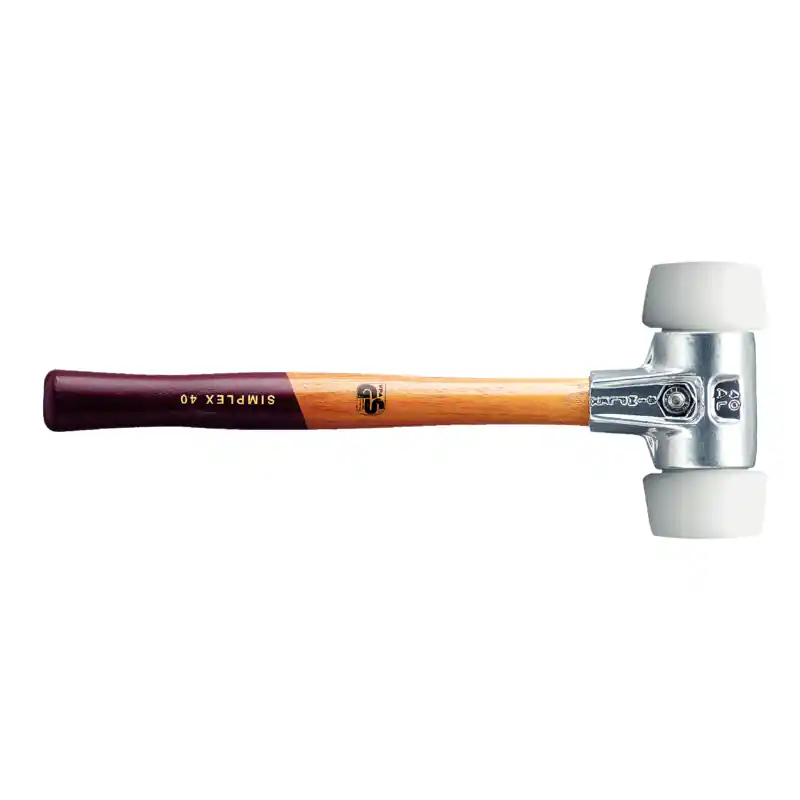 HALDER Simplex-Schonhammer Superplastik Ø 50:40, Aluminiumgehäuse, 330 mm Bestpreis