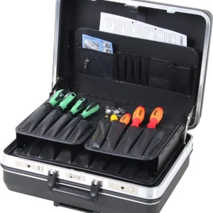 HEPCO & BECKER Werkzeugkoffer ABS BUDGET XXL mit Wing Werkzeugtafel, 510 x 240 x 430 mm Preisreduziert