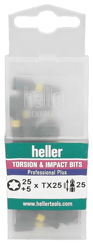 Heller Torsion und Impact Bit-Set 30-teilig TX20 Aktuell