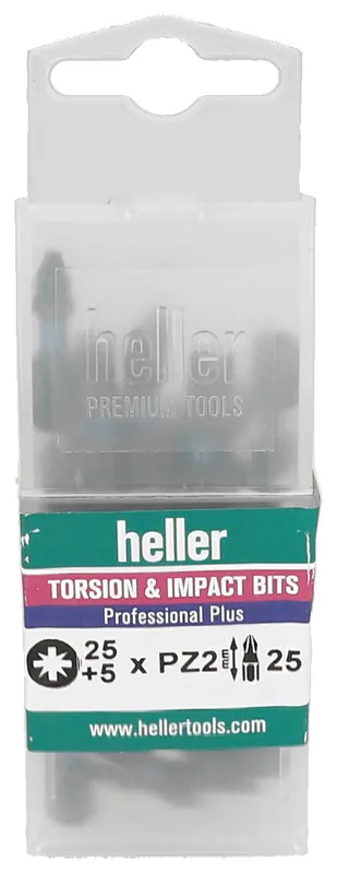 Heller Torsion und Impact Bit-Set 30-teilig PZ2 Markenprodukt