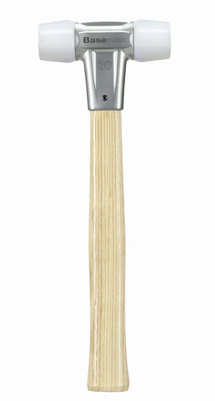 Preiswert HALDER Baseplex-Schonhammer mit weißen Nylon-Einsätzen Durchmesser: 50 mm