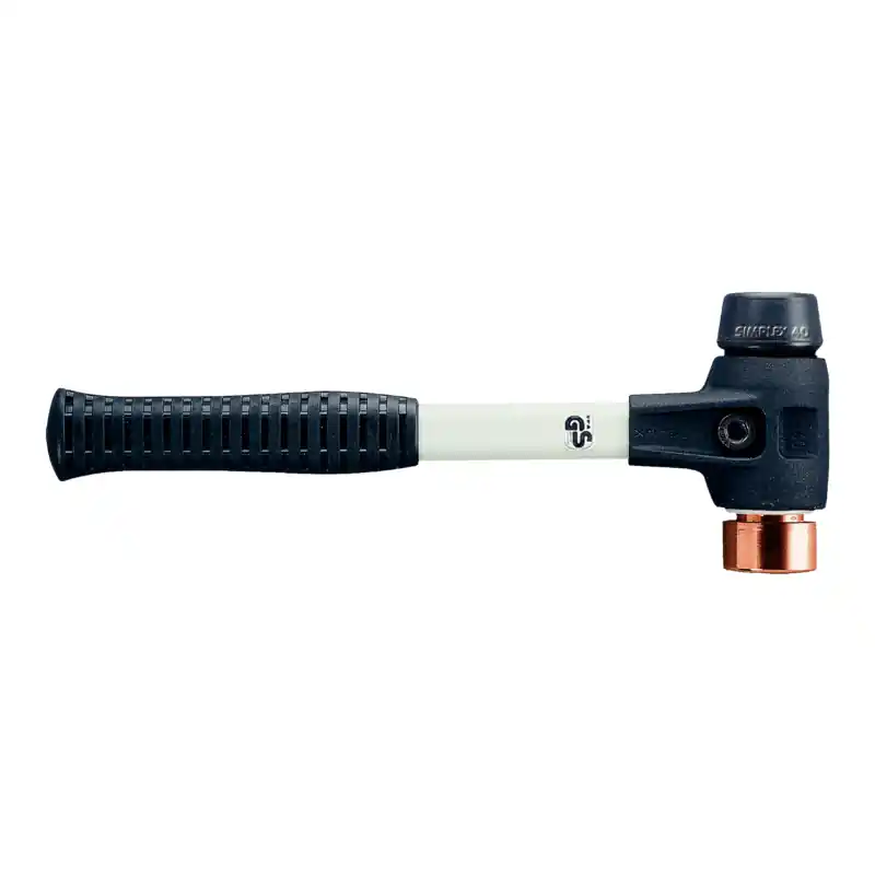 HALDER Simplex-Schonhammer C, Gummi / Kupfer Durchmesser: 40 mm Jetzt Kaufen