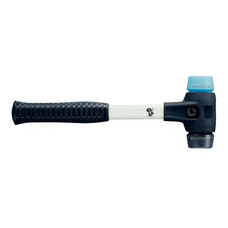 HALDER Simplex-Schonhammer C, TPE-soft / Gummi Durchmesser: 60 mm Garantierte Lieferung