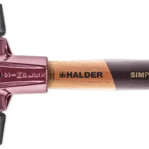 Preis Gesenkt HALDER Simplex-Schonhammer Gummi, kurzer Stiel Durchmesser: 60 mm