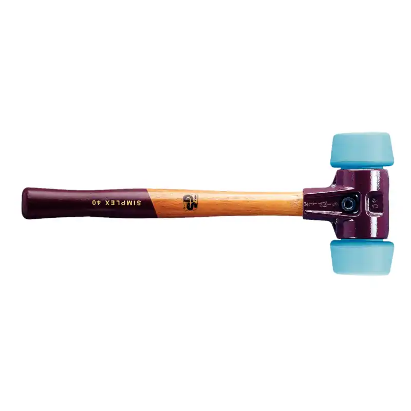 HALDER Simplex-Schonhammer TPE-soft Ø 50:40 mm, Stahlgussgehäuse, 330 mm Direktkauf