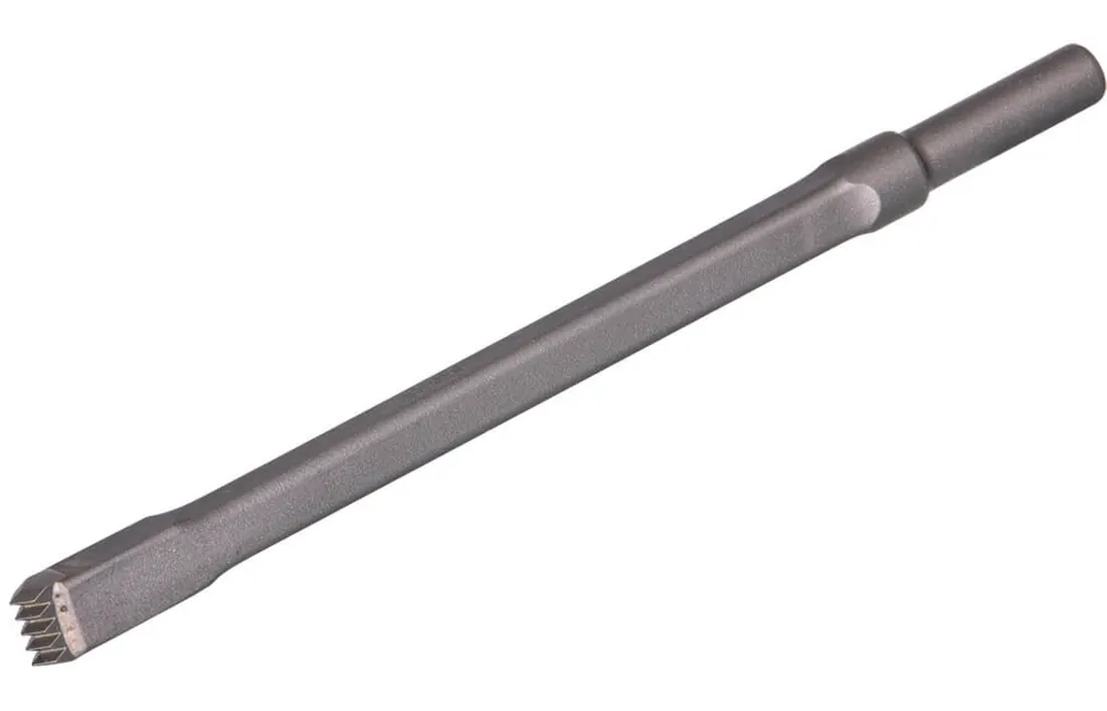 J. König Druckluft-Riffelnuteisen REXID Formplatte, 6,5 x 12 mm, Schaftform 7 Heißes Angebot