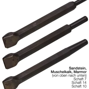 J. König Druckluft-Zahneisenhalter, Schaftform 10 Schneidenbreite: 25 mm Neu Im Sortiment