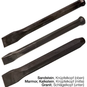 Must-Have J. König Schlageisen Sandstein, Achtkant Schneidenbreite: 35 mm