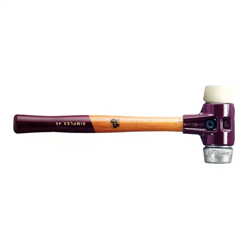 HALDER Simplex-Schonhammer Nylon / Weichmetall Durchmesser: 80 mm Sonderangebot