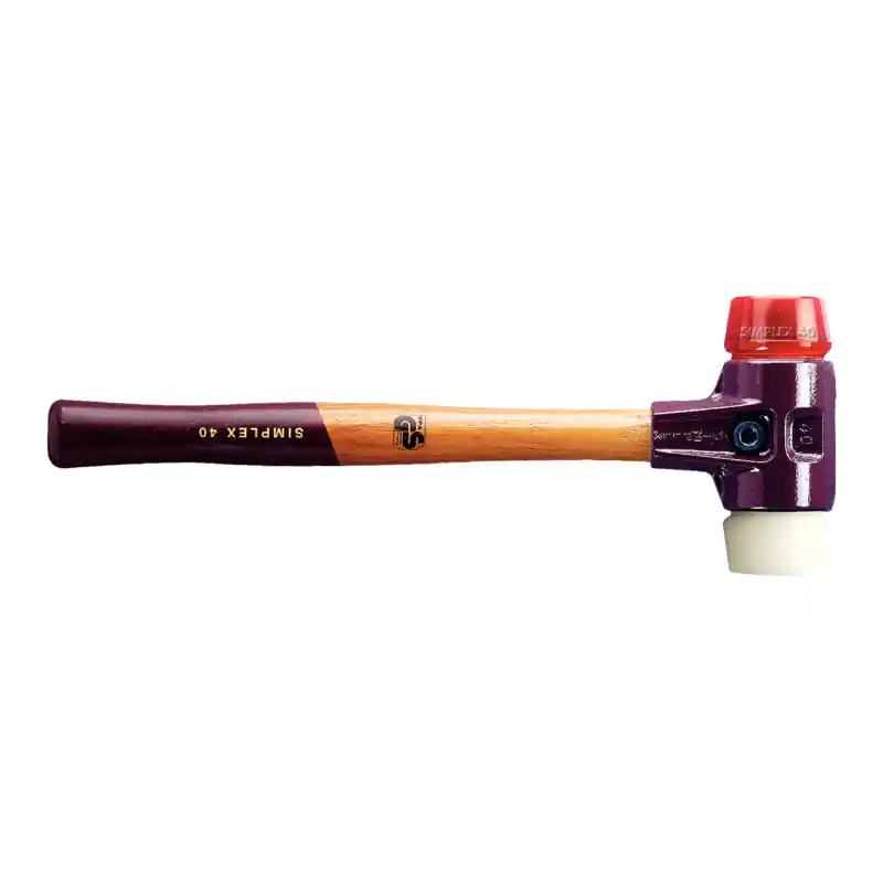 HALDER Simplex-Schonhammer Plastik / Nylon Durchmesser: 60 mm Begrenztes Angebot