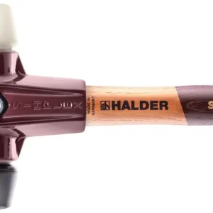 HALDER Simplex-Schonhammer Gummi / Nylon, Ø 80 mm, kurzer Stiel Highlight
