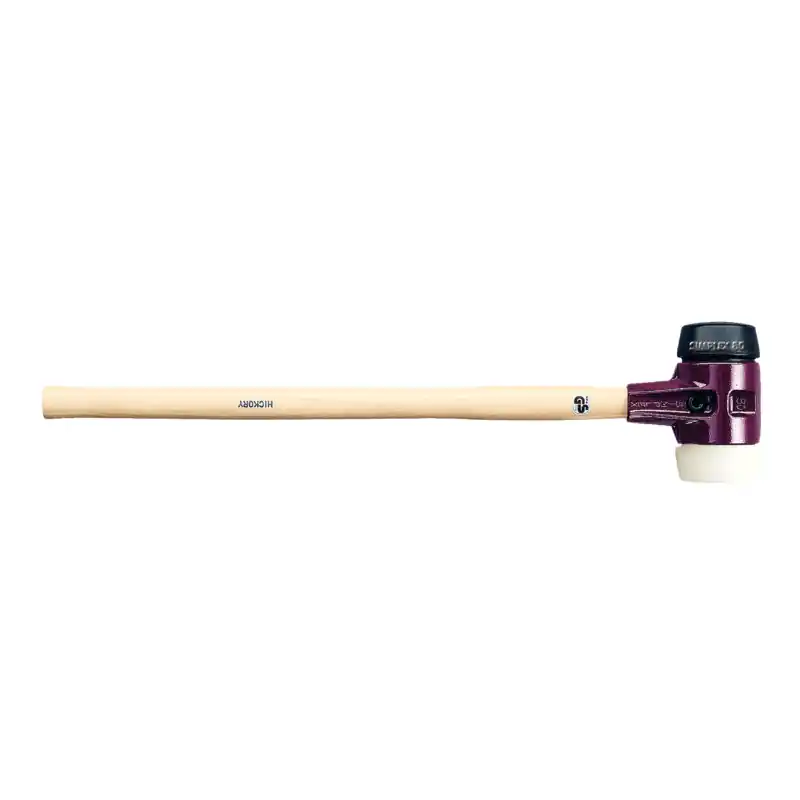 HALDER Simplex-Vorschlaghammer Gummi / Nylon, Ø 80 mm Highlight