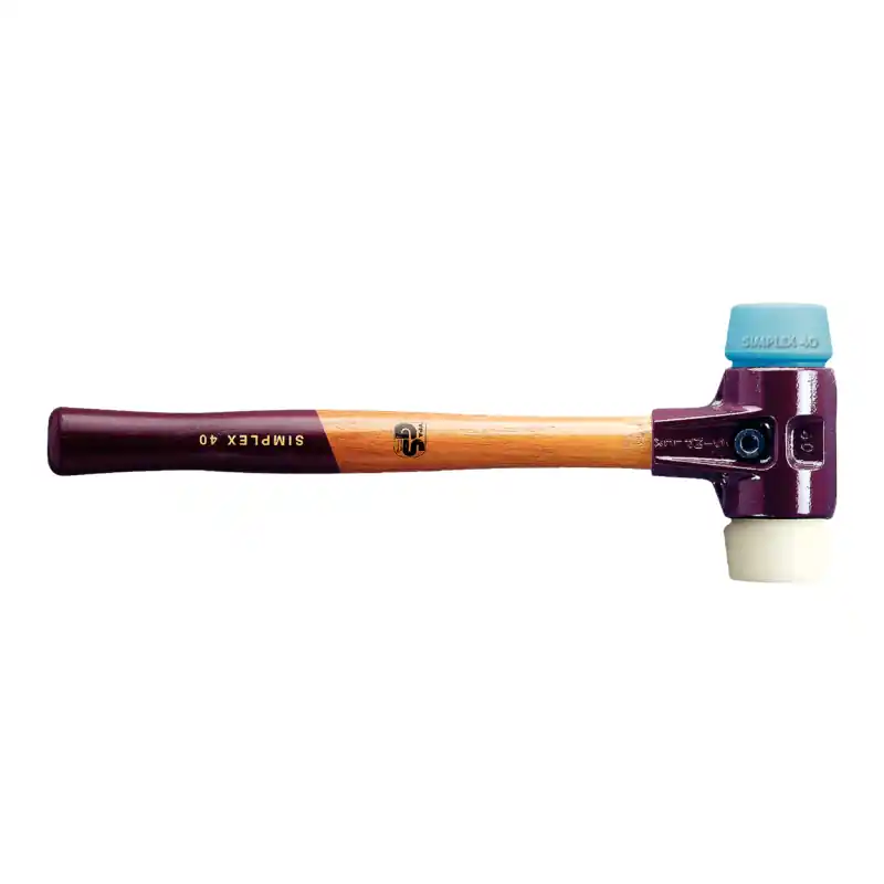 Neu HALDER Simplex-Schonhammer TPE-soft / Nylon Durchmesser: 60 mm
