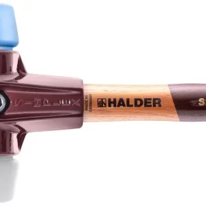 Ausverkauf HALDER Simplex-Schonhammer TPE-soft / Superplastik, Ø 80 mm, kurzer Stiel