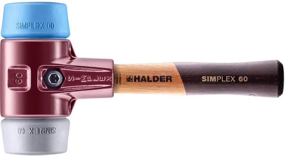 HALDER Simplex-Vorschlaghammer TPE-soft / TPE-mid Durchmesser: 60 mm Jetzt Kaufen